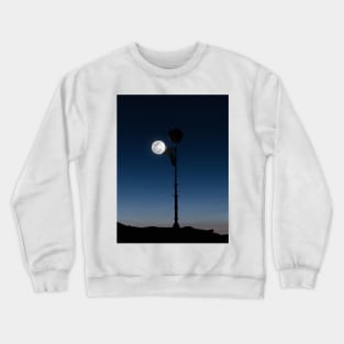 Climbing the moon Crewneck Sweatshirt